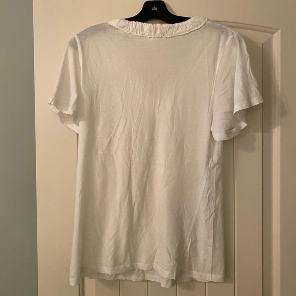 Mod-o-Doc, M, casual elegance off white tee. - Picture 2 of 5